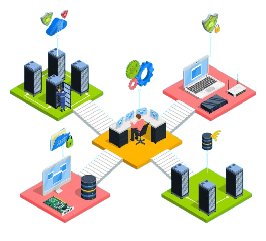 IT Networking Solutions Icon